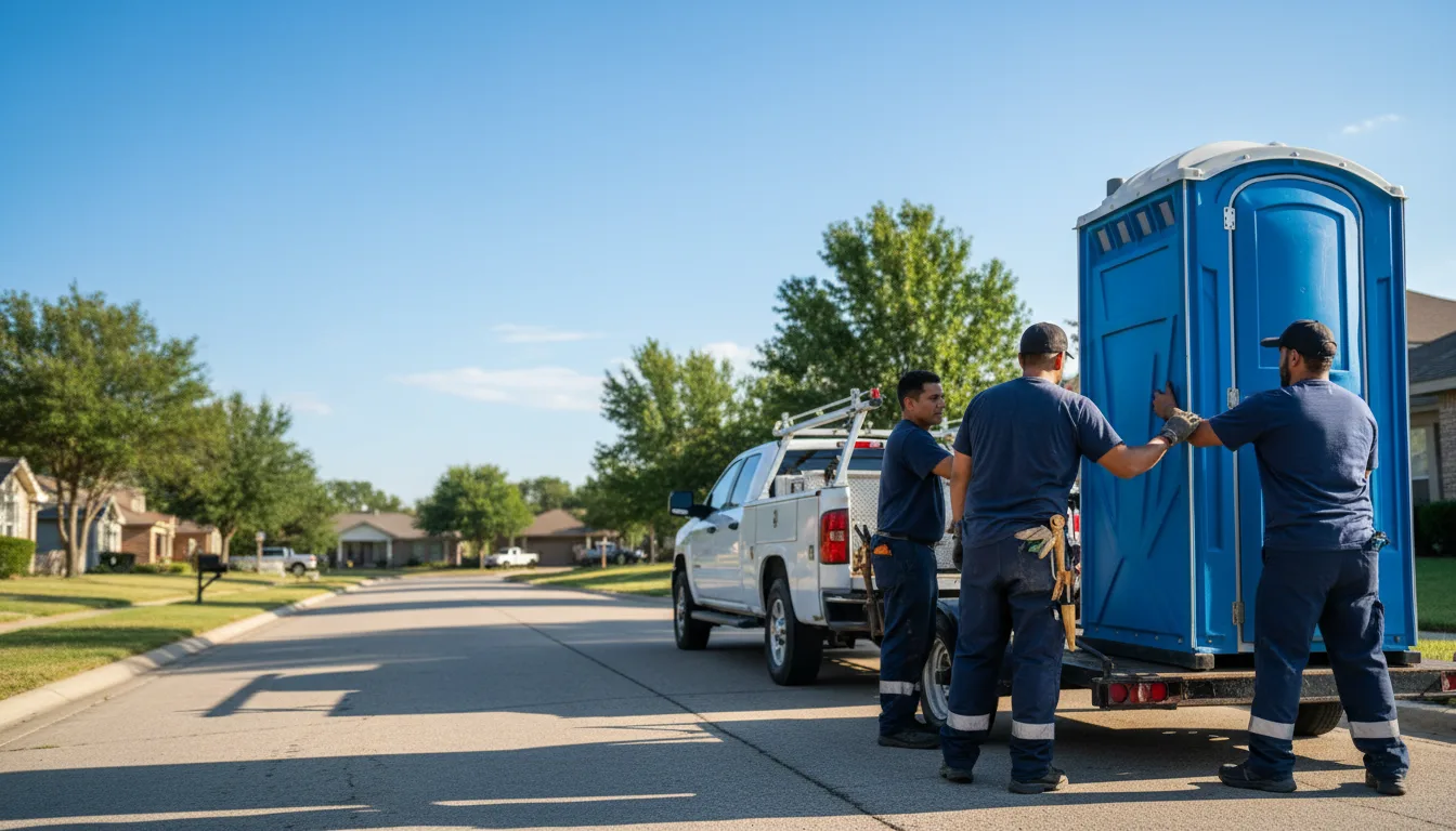 Portable Toilet Rental in Shobonier, IL near me